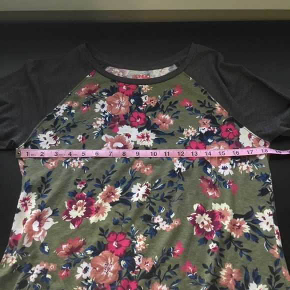 Bongo floral baseball tee - Picture 5 of 8
